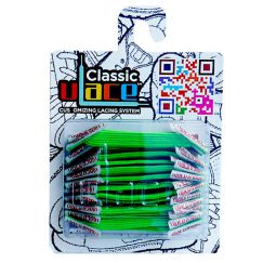 U-Lace classic Neon Green lacets élastiques plats