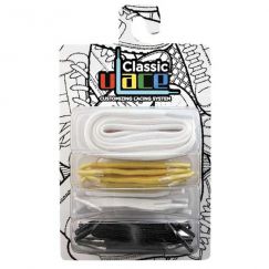 Classic Dust to Dawn Lacets multicolores blanc, jaune et noir