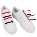 Classic Chillville Lacets multicolores blanc, rouge et noir