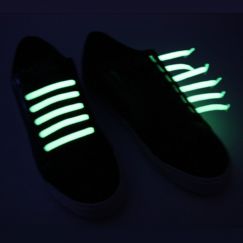 Mix & Match Glow in The Dark Lacets élastiques phosphorescents