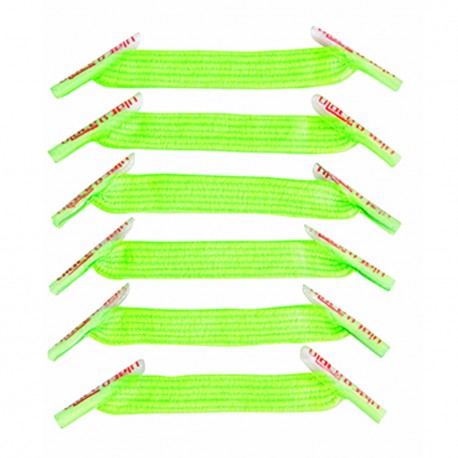 Kiddos Bright Green Lacets élastiques vert fluo flashy Enfant