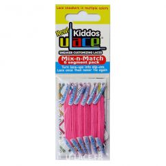 Kiddos Shocking Pink Lacets élastiques rose fluo Enfant